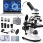 40X-2000X Microscopes for Kids Students Adults, with Microscope Prepared Slides
