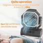 20000Mah Camping Fan with LED Light, Rechargeable Battery Powered Fans for Campi