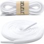 2Pair Oval Shoes Laces 42 Colors Half round 1/4" Athletic Shoelaces for Sport/Ru