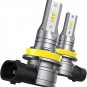 Honcs H11 LED Headlight Bulbs, 300% Brighter 6500K Cool White LED Low Beam/Fog L