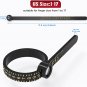 Ring Sizer, Sizer Measuring Tool, Reusable Finger Size Tape with Magnified Glas