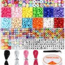 Bracelet Making Kit, Beads for Bracelets Making Pony Beads Polymer Clay Beads Sm