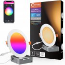 Smart Recessed Lighting 6 Inch 13W 1100LM Ultra-Thin LED Recessed Lights with Ju
