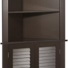 Riverridge 06-028 Tall Corner Cabinet, Espresso