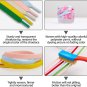 3 Pair Flat Shoe Laces for Sneakers, Shoelaces for Sneakers Athletic Running Sho