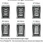 3 Pair Flat Shoe Laces for Sneakers, Shoelaces for Sneakers Athletic Running Sho