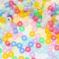 1000 Pcs Acrylic 9 Color Pony Beads 6X9Mm Bulk Glow in the Dark for Bracelet Mak