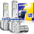 9005 LED Bulbs 6000K White for High Beam, 400% Brighter HB3 LED Bulbs Replacemen