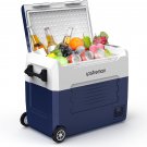 C1 12 Volt Refrigerator, 55L(58 Quart) Portable Car Refrigerator, Electric Coole