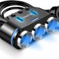 Cigarette Lighter Adapter, Car Charger Adapter 3 Socket Cigarette Lighter Splitt