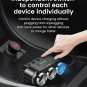 Cigarette Lighter Adapter, Car Charger Adapter 3 Socket Cigarette Lighter Splitt