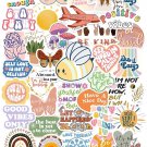 150 Pcs Cute Motivational Preppy Stickers, Scrapbook Aesthetic Inspirational Stu