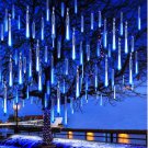 Outdoor Christmas Lights, Falling Rain Lights Meteor Shower Lights 12 Inch 8 Tub
