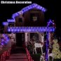 Outdoor Christmas Lights, Falling Rain Lights Meteor Shower Lights 12 Inch 8 Tub