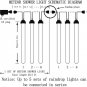 Outdoor Christmas Lights, Falling Rain Lights Meteor Shower Lights 12 Inch 8 Tub