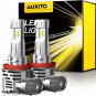 AUXITO H11/H8/H9 LED Bulbs, 15000LM 400% High Brightness, 6500K Cool White, Dire
