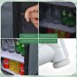 Camping Table with Storage, Aluminum Portable Camp Kitchen Cabinet Table with Ca