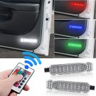 RGB LED Interior Door Panel Courtesy Light Door Light Assembly Compatible with S