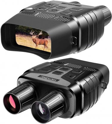 B1 Night Vision Goggles Binoculars with LCD Screen, Infrared (IR) Digital Camera