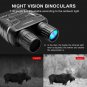 B1 Night Vision Goggles Binoculars with LCD Screen, Infrared (IR) Digital Camera