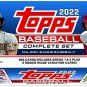 2022 Topps Baseball Complete Set Factory Sealed Retail Edition
