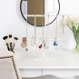 Acrylic Jewelry Display Holder, Necklace and Bracelet Hanging Organizer, Clear 2