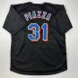Facsimile Autographed Mike Piazza New York Black Reprint Laser Auto Baseball Jer