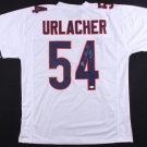 Brian Urlacher Chicago Bears Signed Autograph White Custom Jersey JSA Witnessed