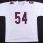 Brian Urlacher Chicago Bears Signed Autograph White Custom Jersey JSA Witnessed