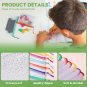 35Pcs Mesh Zipper Pouch, Waterproof Zipper Bags, 8 Sizes Waterproof Plastic Docu