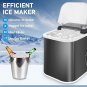 Joyplanet Countertop Nugget Ice Maker, 8 Ice Cubes Ready in 10 Mins up to 22Lbs
