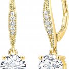 Dangle Earrings 14K Gold Drop Earrings for Women Dangle Stylish Leverback Earrin