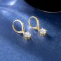 Dangle Earrings 14K Gold Drop Earrings for Women Dangle Stylish Leverback Earrin