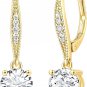 Dangle Earrings 14K Gold Drop Earrings for Women Dangle Stylish Leverback Earrin
