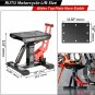 Motorcycle Lift Stand Jack, Dirt Bikes Jack Stand 1400 Lbs Capacity,Heavy Duty S