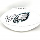Jason Kelce Philadelphia Eagles Signed Autograph Embroidered Logo Football JSA C