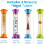 Sensory Fidget Tubes, Calming Toys for Kids, Occupational Therapy Toys, Play The