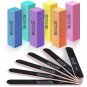 Nail Files and Buffer,  Professional Manicure Tools Kit Rectangular Art Care Buf