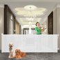 78 Inch Extra Wide Retractable Baby Gate 34" Tall for Large Opening Mesh Baby Ga