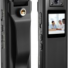 A22 64/32GB Body Camera, 2200Mah Battery for 10Hours Recording,180° Rotatable Le
