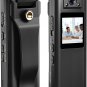 A22 64/32GB Body Camera, 2200Mah Battery for 10Hours Recording,180° Rotatable Le