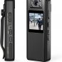 A22 64/32GB Body Camera, 2200Mah Battery for 10Hours Recording,180° Rotatable Le