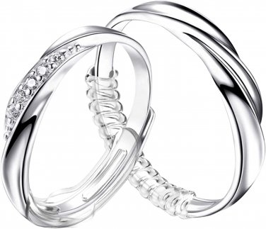 Ring Size Adjuster for Loose Rings, 20 Pack 6 Sizes for Different Band Widths, I