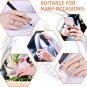 Ring Size Adjuster for Loose Rings, 20 Pack 6 Sizes for Different Band Widths, I
