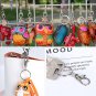 100PCS Swivel Snap Hooks with Key Rings, Premium Metal Swivel Lobster Claw Clasp