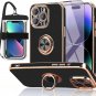 For Iphone 14 Pro Max Case 3 in 1 with Screen Protector anti Blue Light and Wate