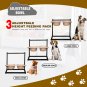 Dog Food Bowls, Adjustable, Eco-Friendly Spill-Proof Dog Food Bowls for Small, M
