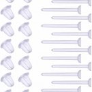 Plastic Earrings,Clear Plastic Earrings Clear Earrings Plastic Post Earrings Pla