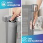 160 Inch Retractable Baby Gates for Extra Wide Openings Retractable Dog Gate Ind