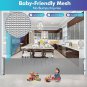160 Inch Retractable Baby Gates for Extra Wide Openings Retractable Dog Gate Ind